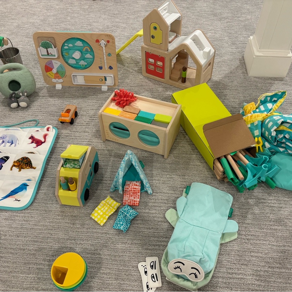 Large Lot of Lovevery Toys ages 0-3 years - Picture 2 of 7